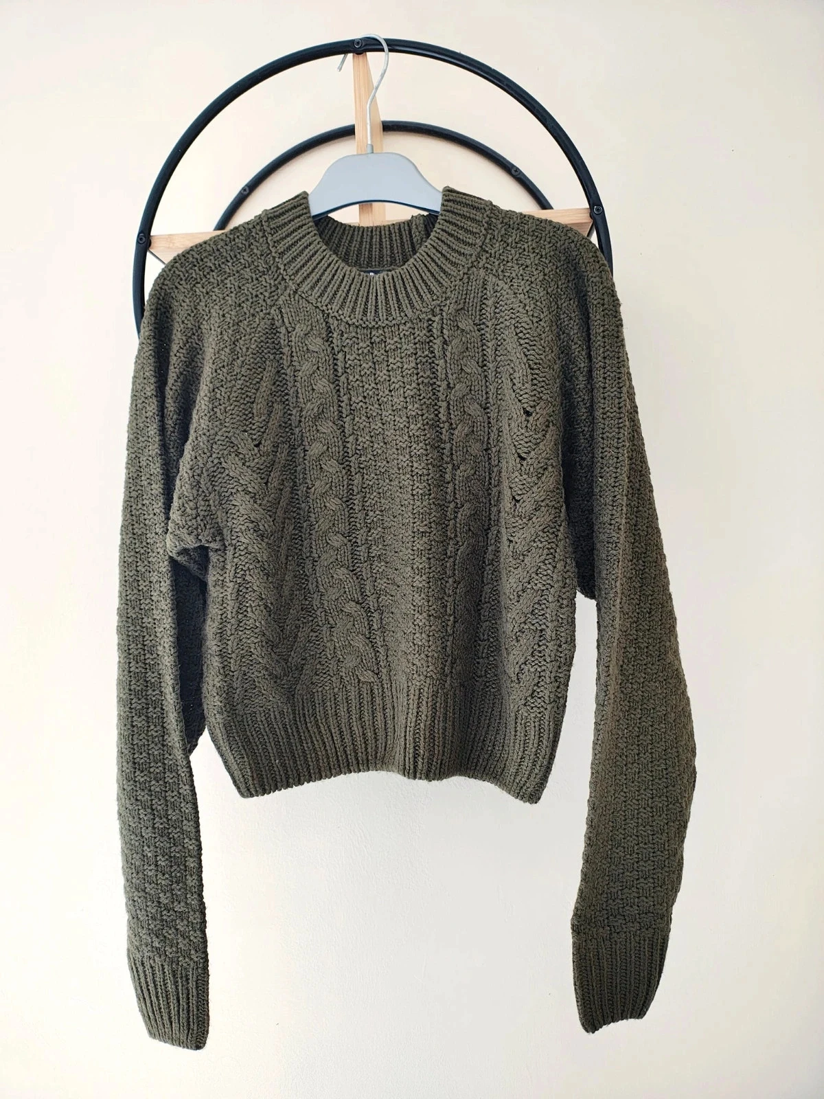 xs 14 ans pull maille kaki Jennifer